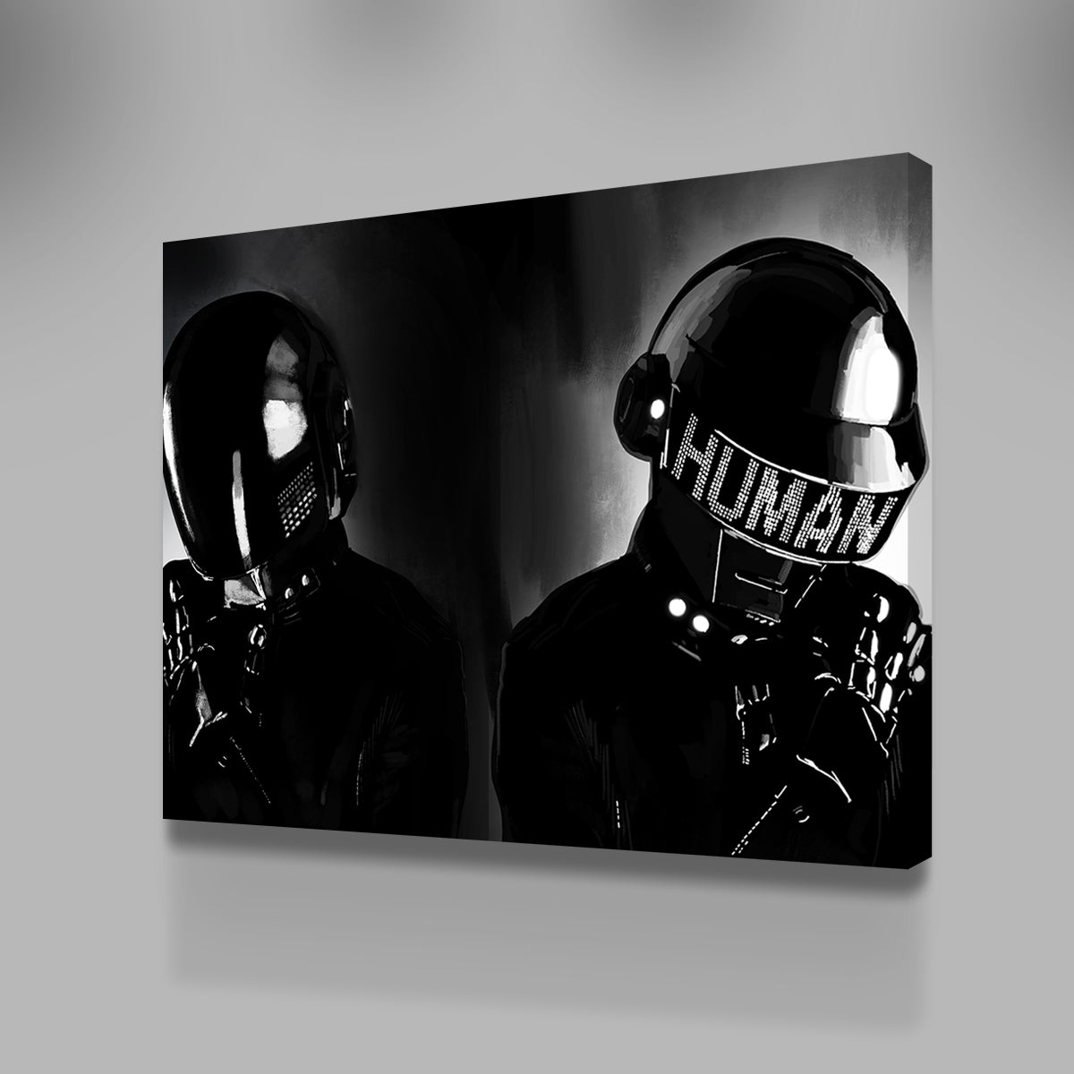 Stunning Daft Punk Wall Art by Andy Brackpool