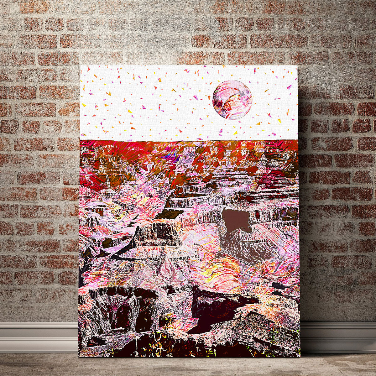 Exquisite Moonscape 14 Wall Art by Gab Fernando