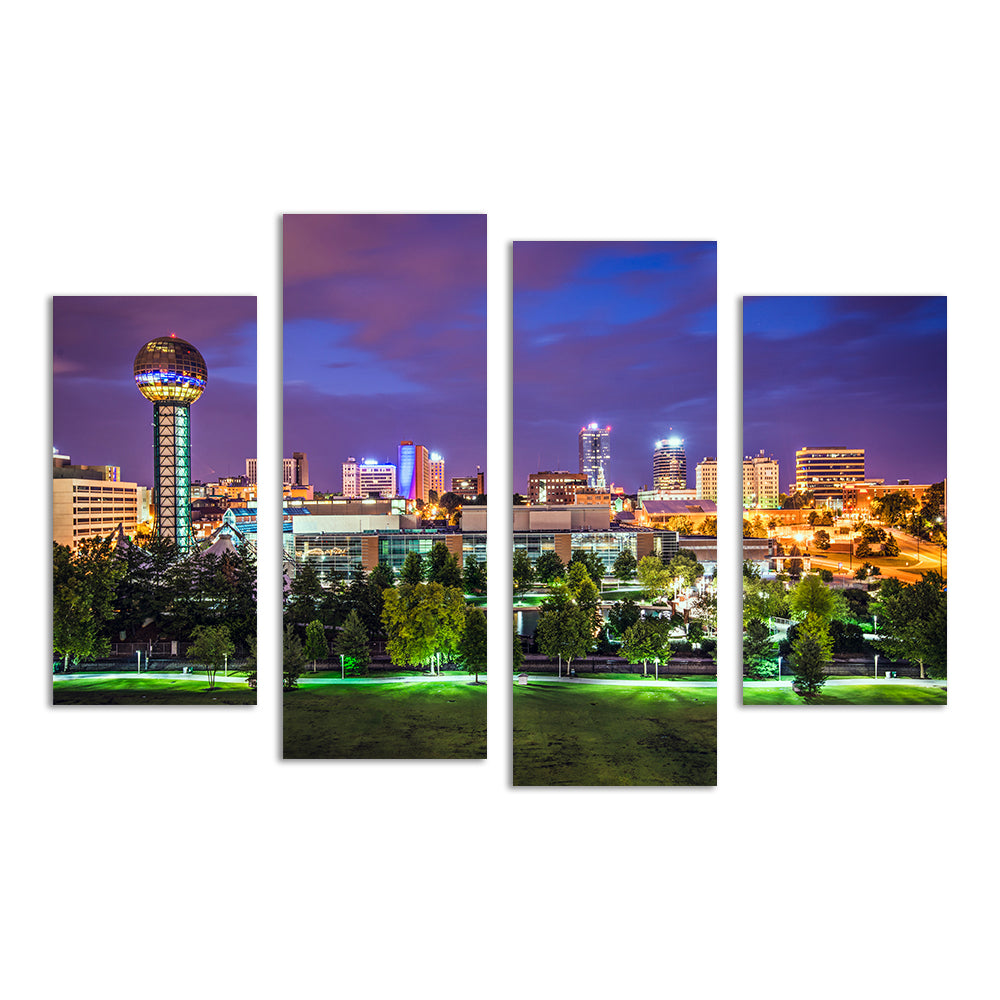 Exquisite Knoxville Downtown Wall Art for Stunning Home Decor