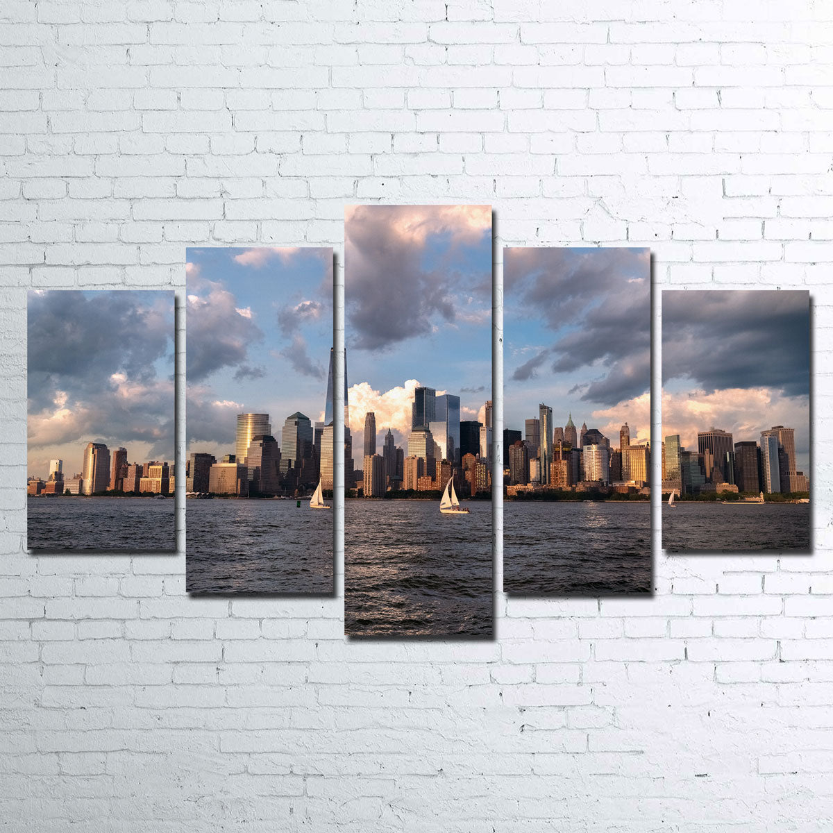 Exquisite Sunset Sails Wall Art by Shaun Mayer
