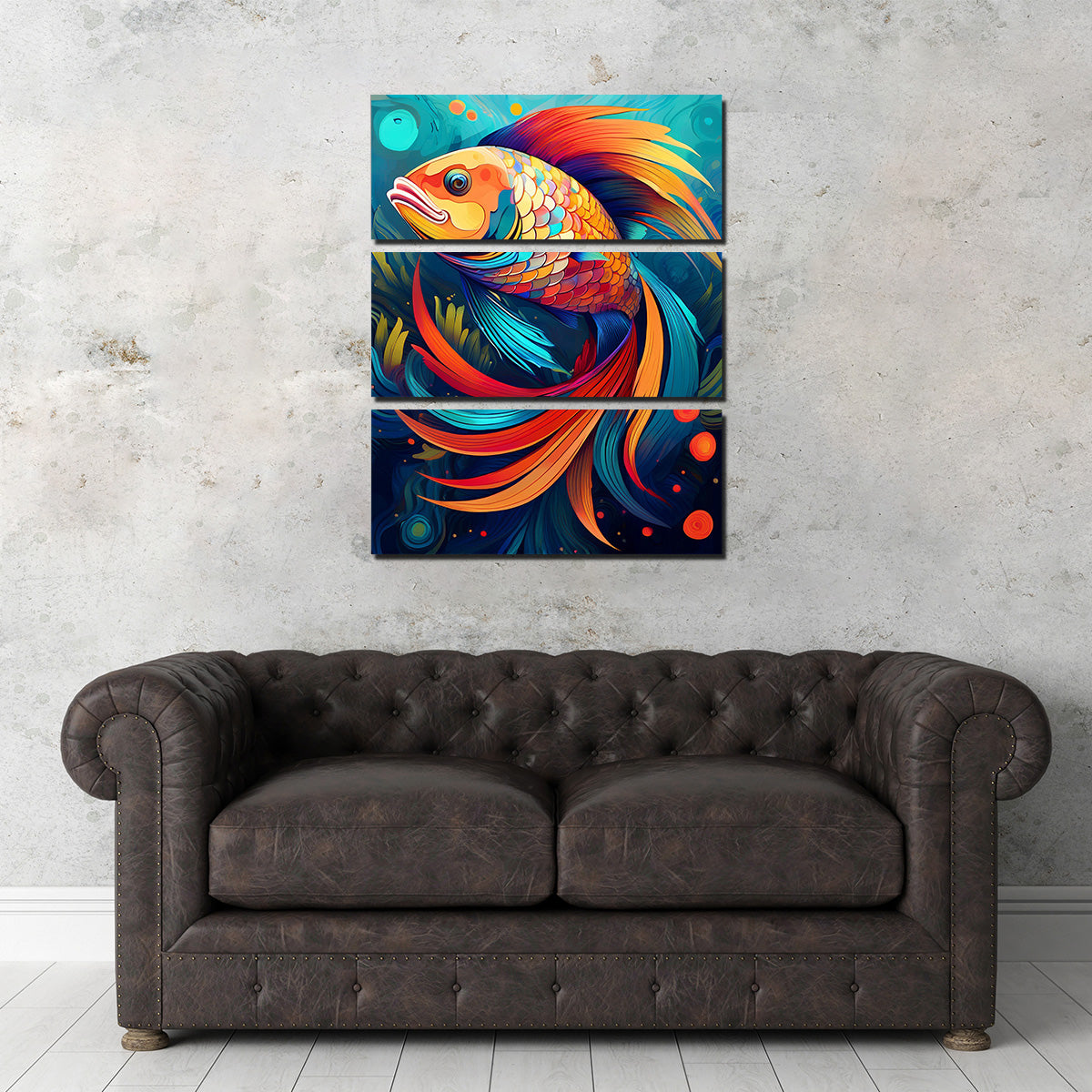 Stunning Fish - Inspired Modern Art Wall Art