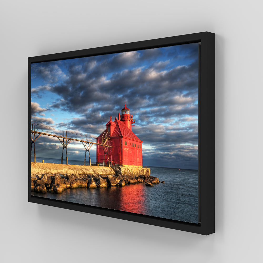 Stunning Sturgeon Bay Lighthouse Wall Art for Your Home Decor