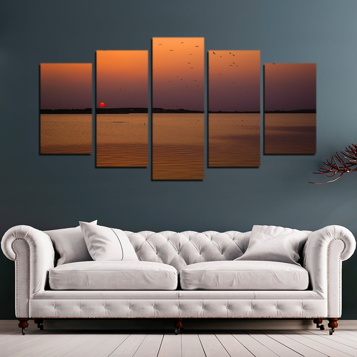 Stunning Bucharest Sunset 11 Wall Art for Home Decor