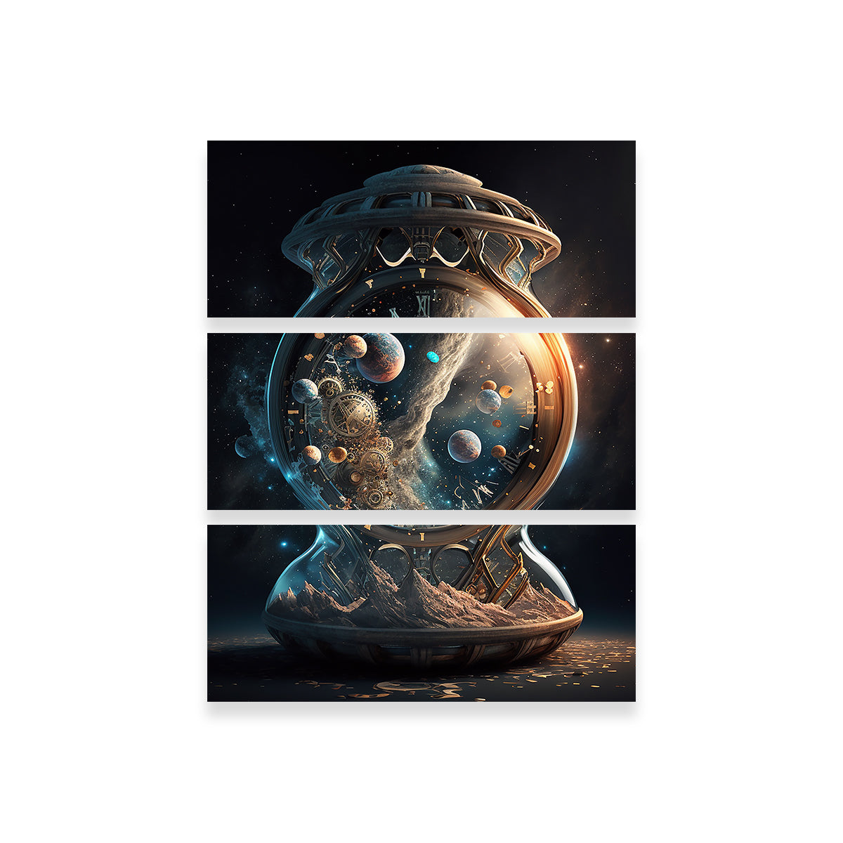 Eons of Planets Stunning Wall Art by Jennifer Hotai