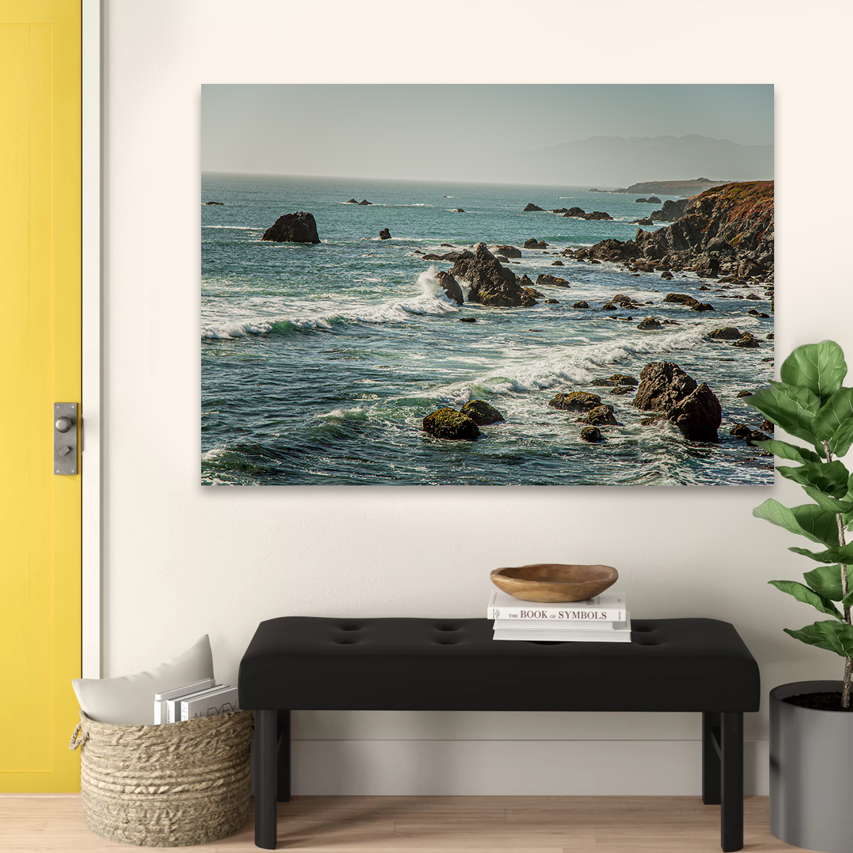 Stunning Crashing Wave Wall Art by Kyle Sherry