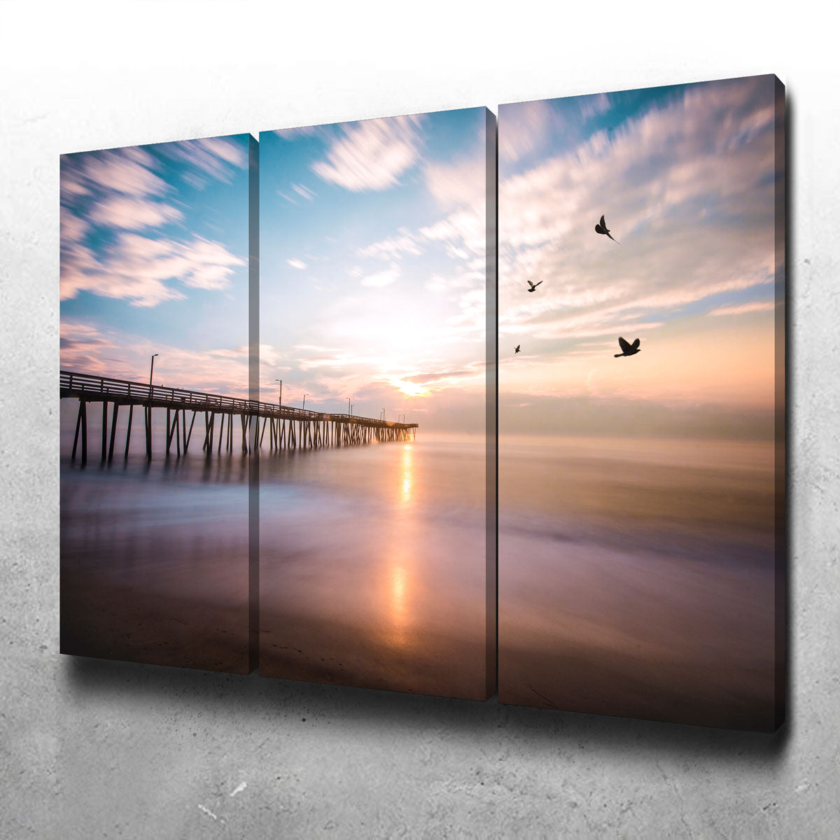 Stunning VA Beach Sunrise Wall Art by Lucas Moore