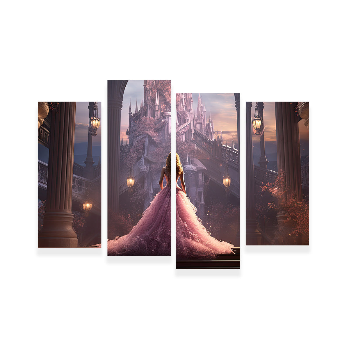 Enchanting Fantasy Princess Wall Art
