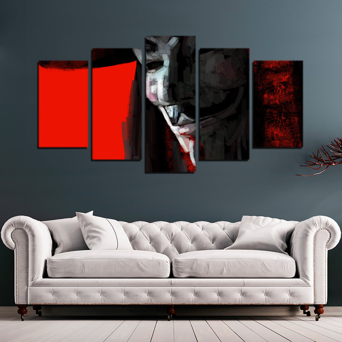 Stunning V In Abstract Wall Art by Andy Brackpool