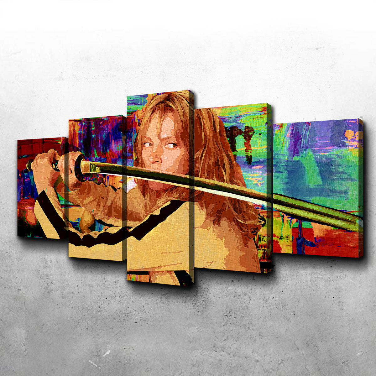 Kill Bill Inspired Wall Art - Stunning Museum-Quality Canvas