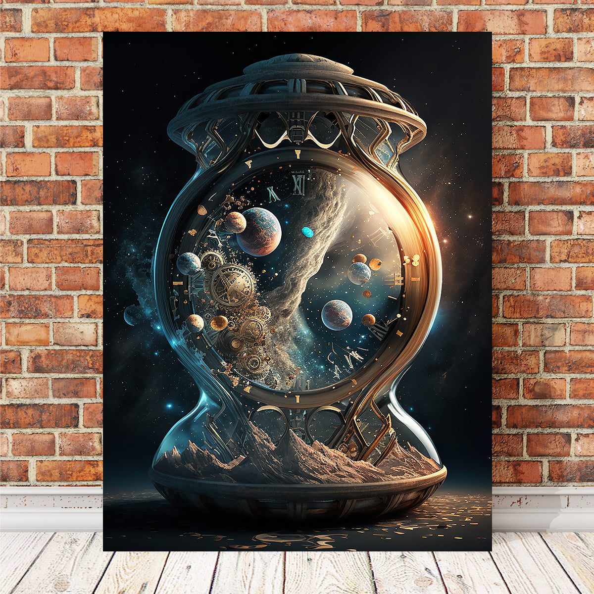 Eons of Planets Stunning Wall Art by Jennifer Hotai
