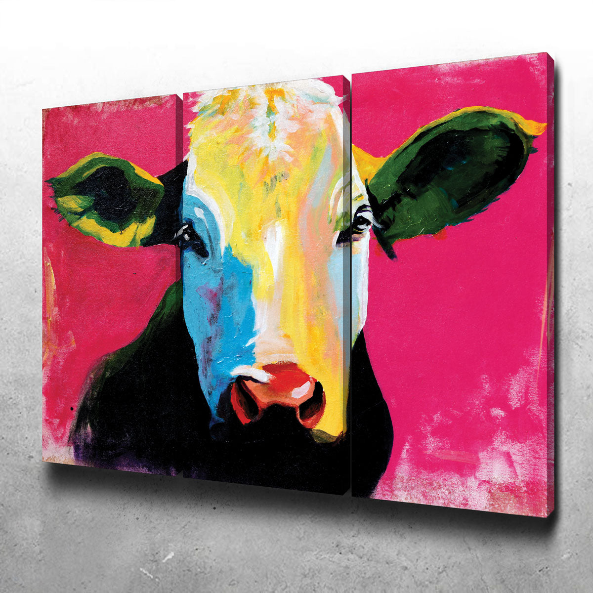 Stunning Vache Wall Art by Didier Chastan
