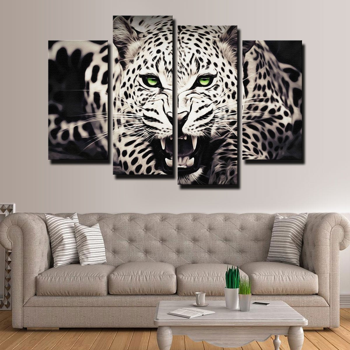 Stunning Leopard Wall Art for Home Decor