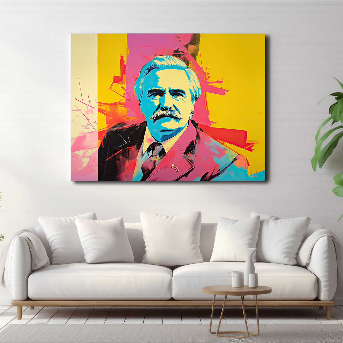 Lech Wałęsa - Stunning Warhol Style Wall Art for Your Home Decor