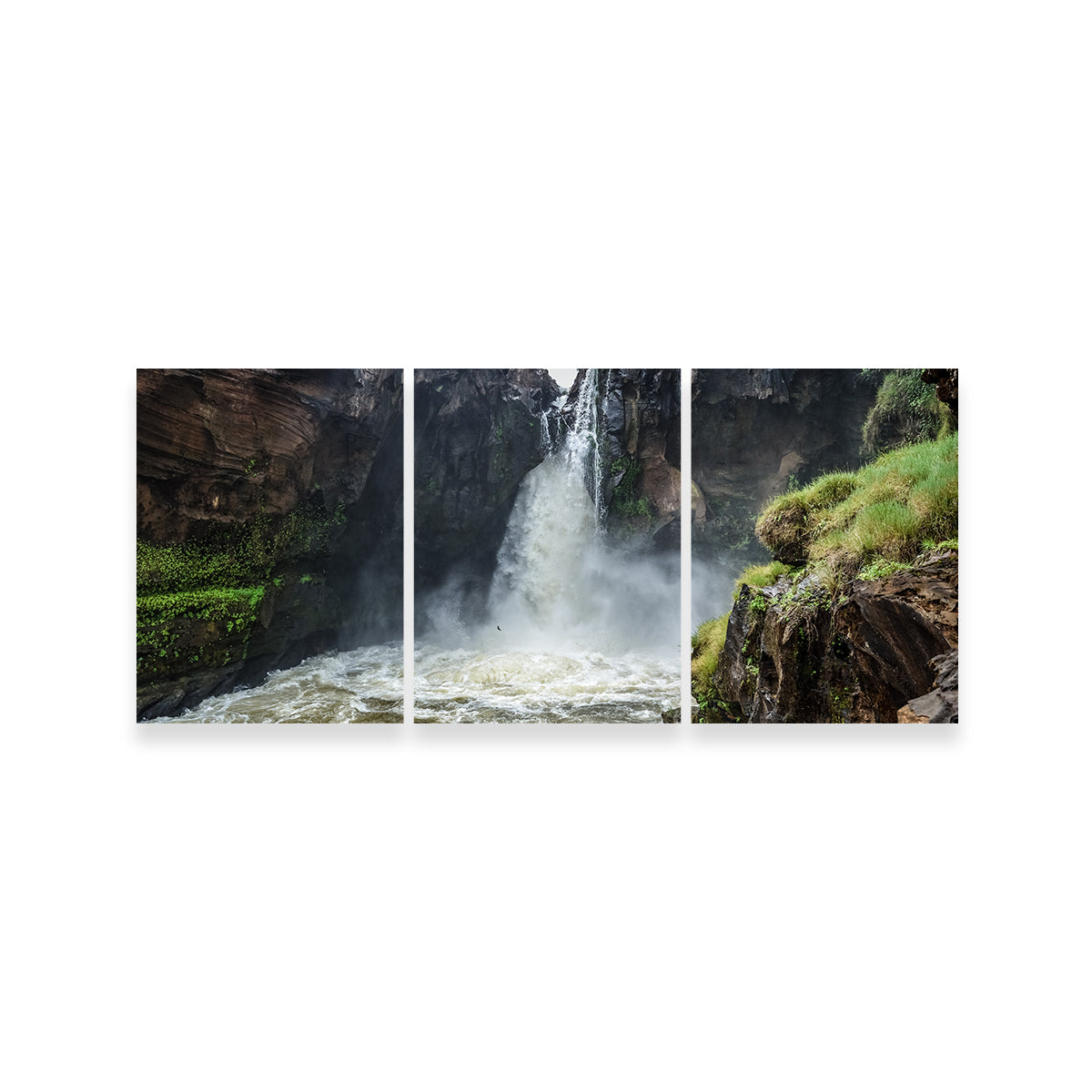 Brazilian Rio Farinha Waterfall Wall Art by Sofia Leite Fonseca