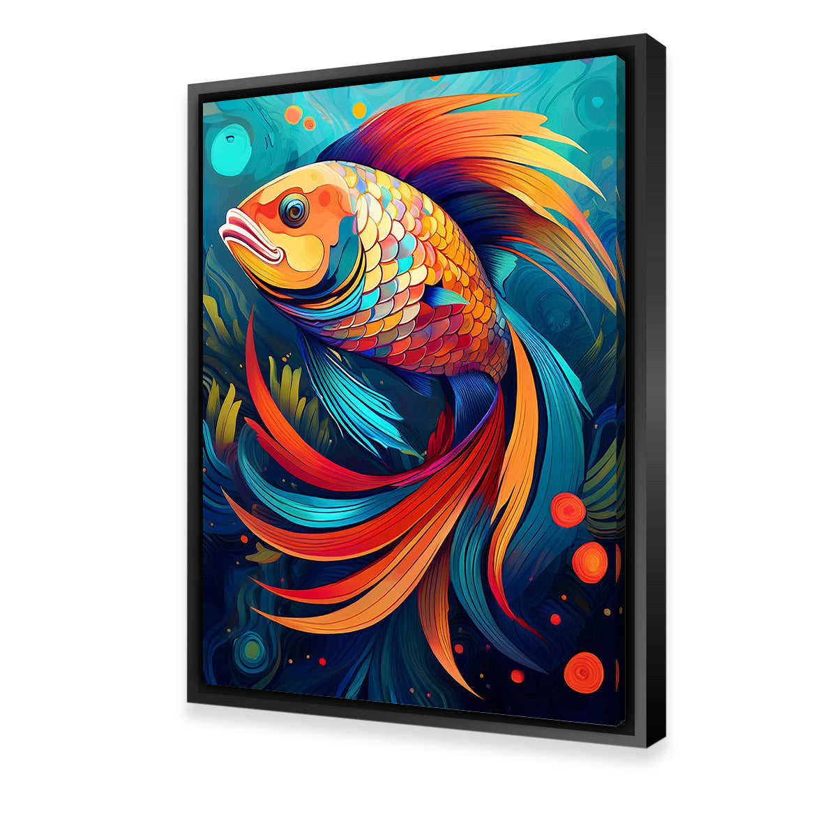 Stunning Fish - Inspired Modern Art Wall Art