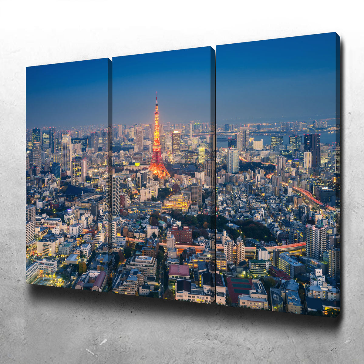 Stunning Tokyo Skyline Wall Art for Modern Decor