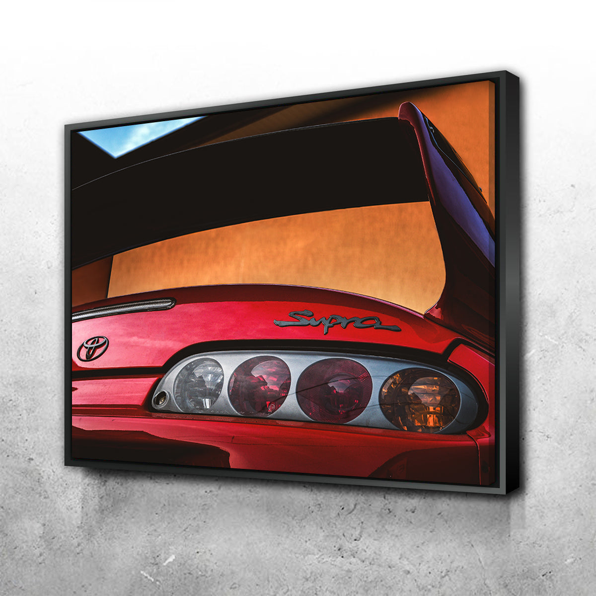 Stunning Toyota Supra 3 Wall Art by George Sorin