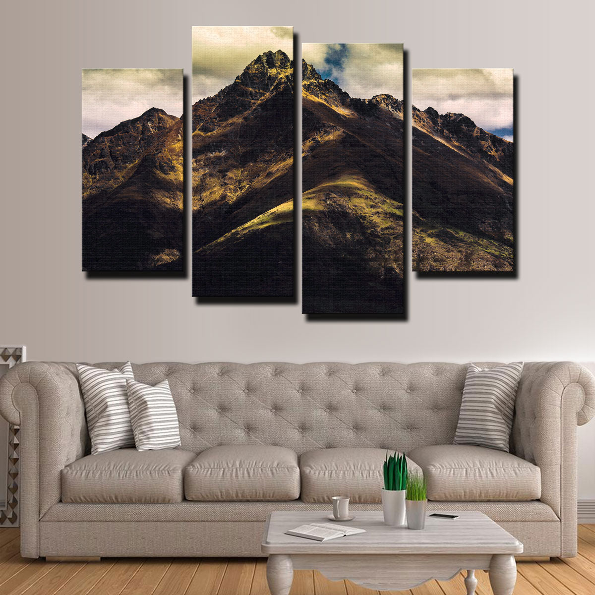 Stunning Towering Summit Wall Art by Mike Cotton