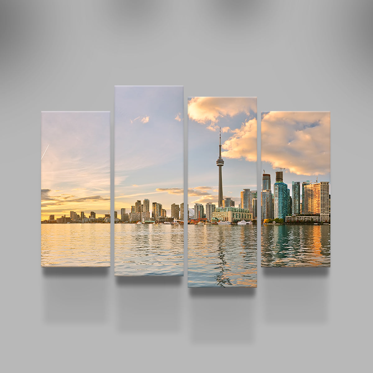 Stunning Toronto Sunset Wall Art for Home Decor