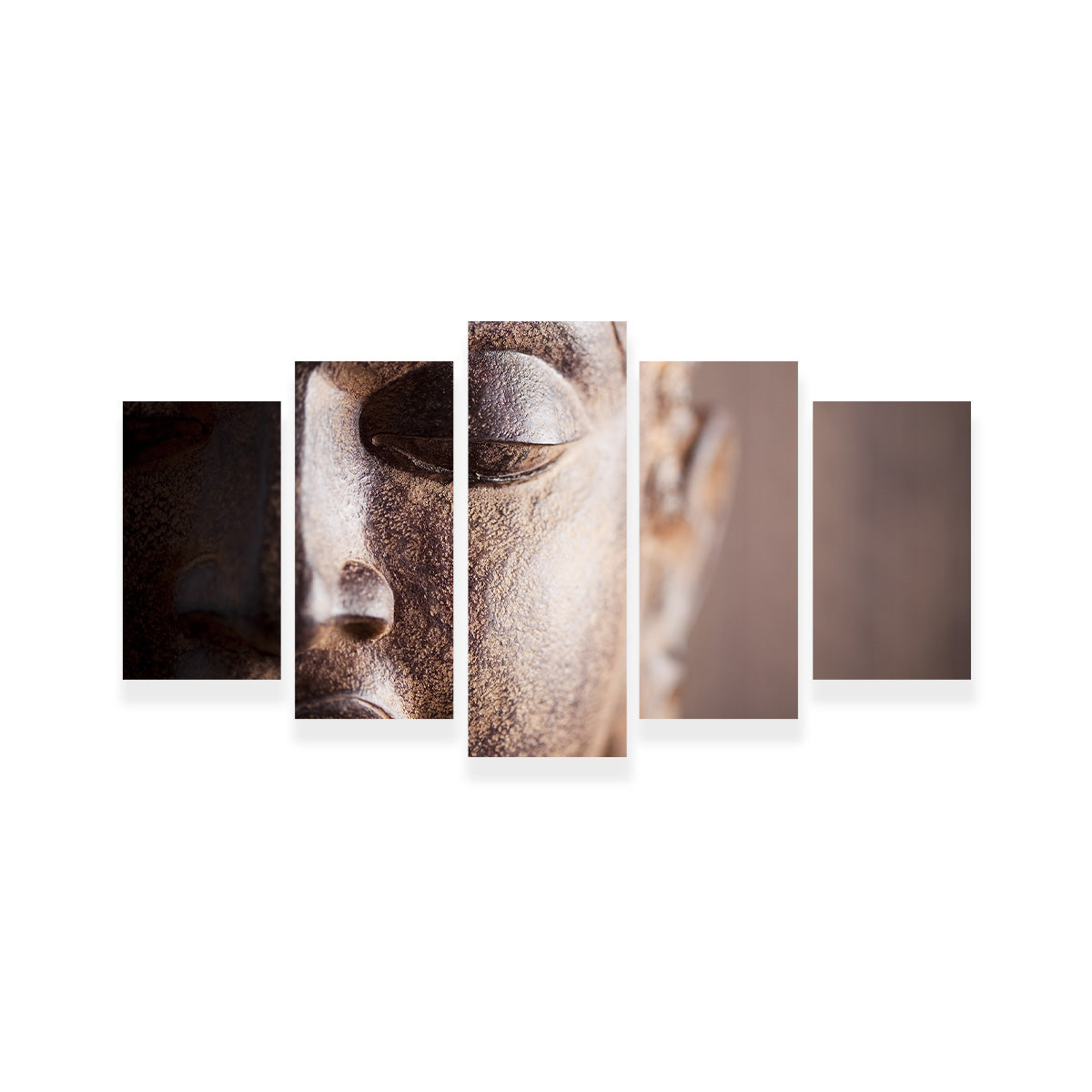 Exquisite Buddha's Head Canvas Print