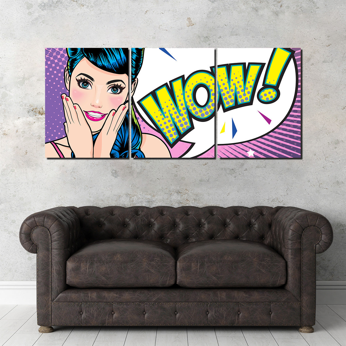Stunning Wow Wall Art - Ideal for Home Decor