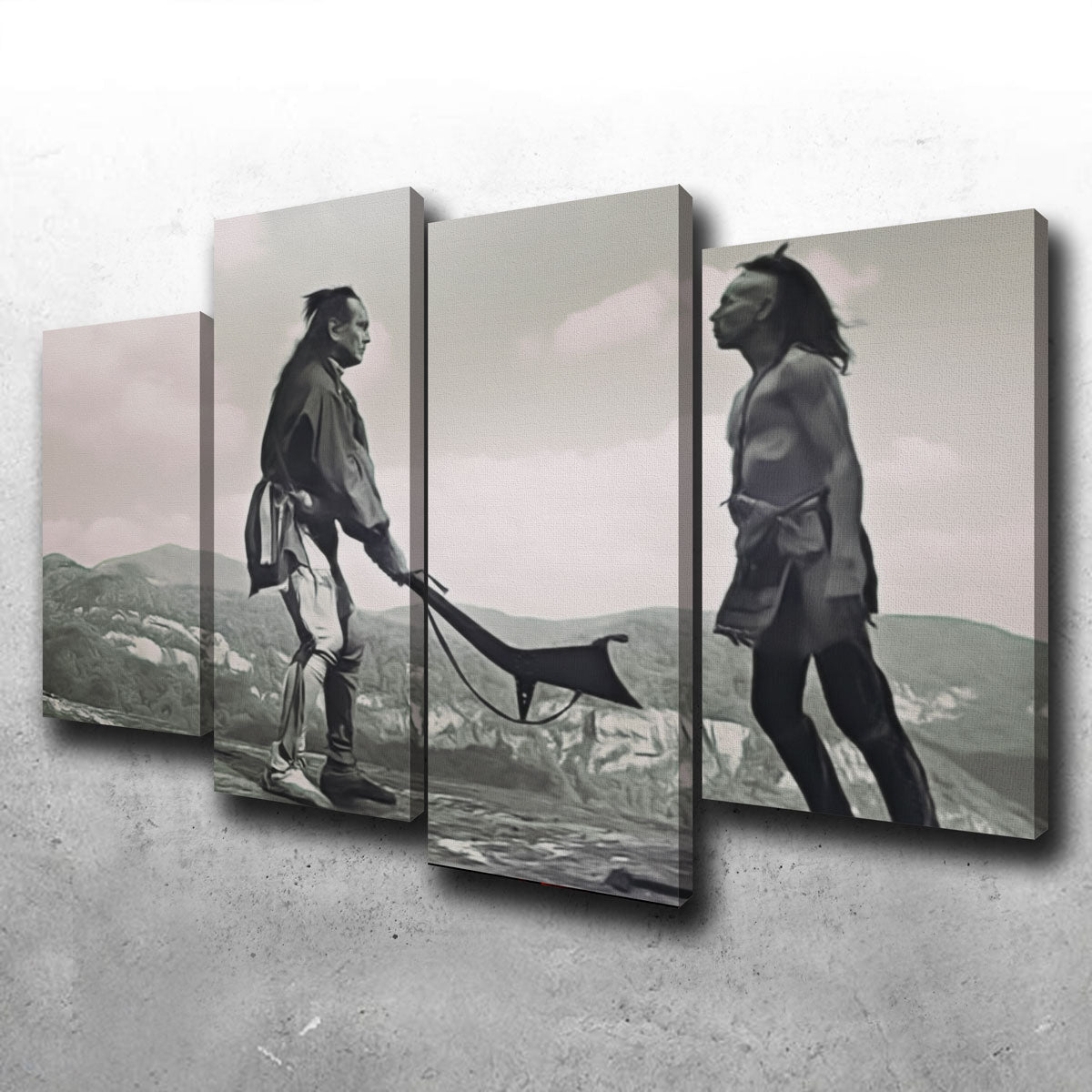 Exquisite Last of the Mohicans Wall Art for Home Decor