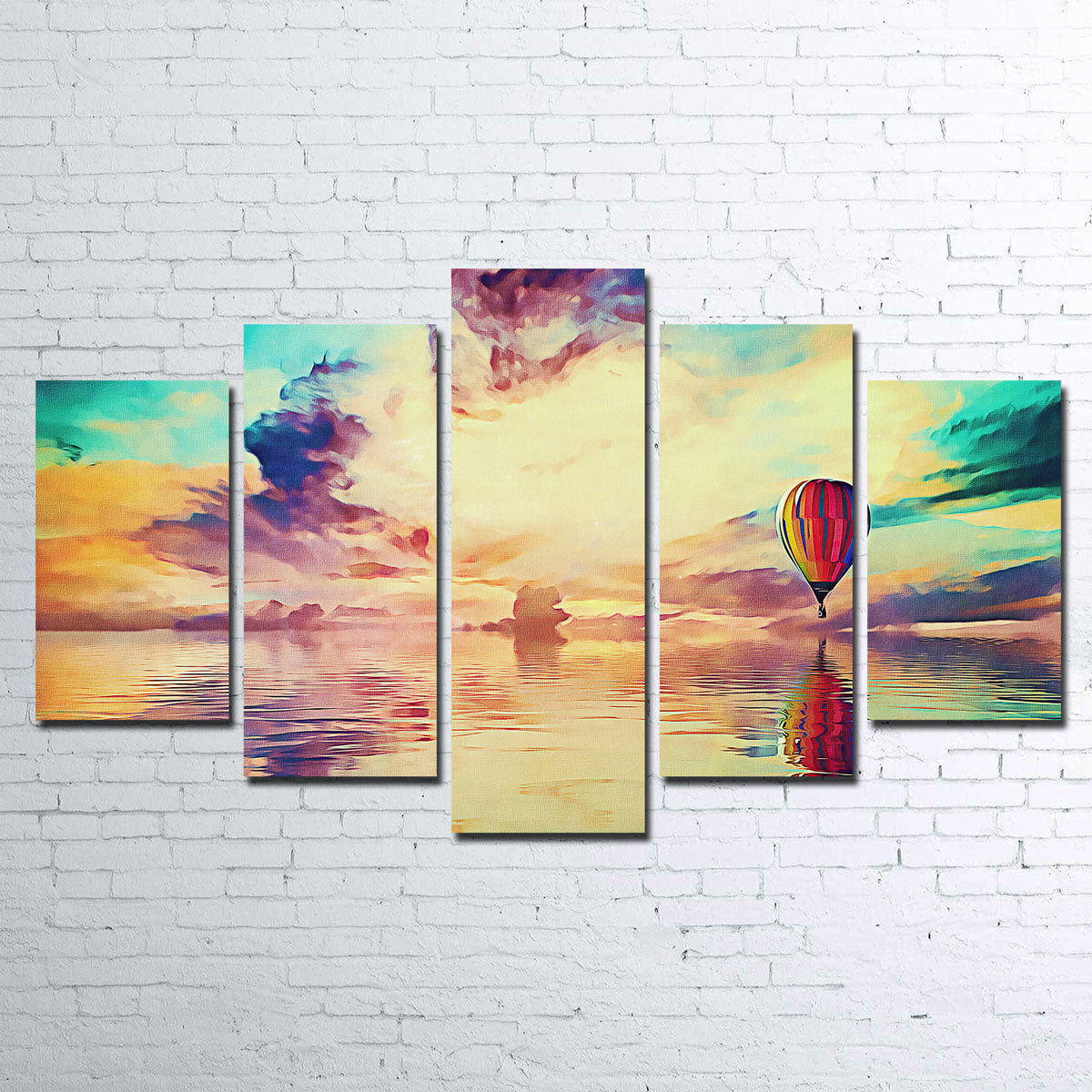Exquisite Floating Away Wall Art by Denise Dundon