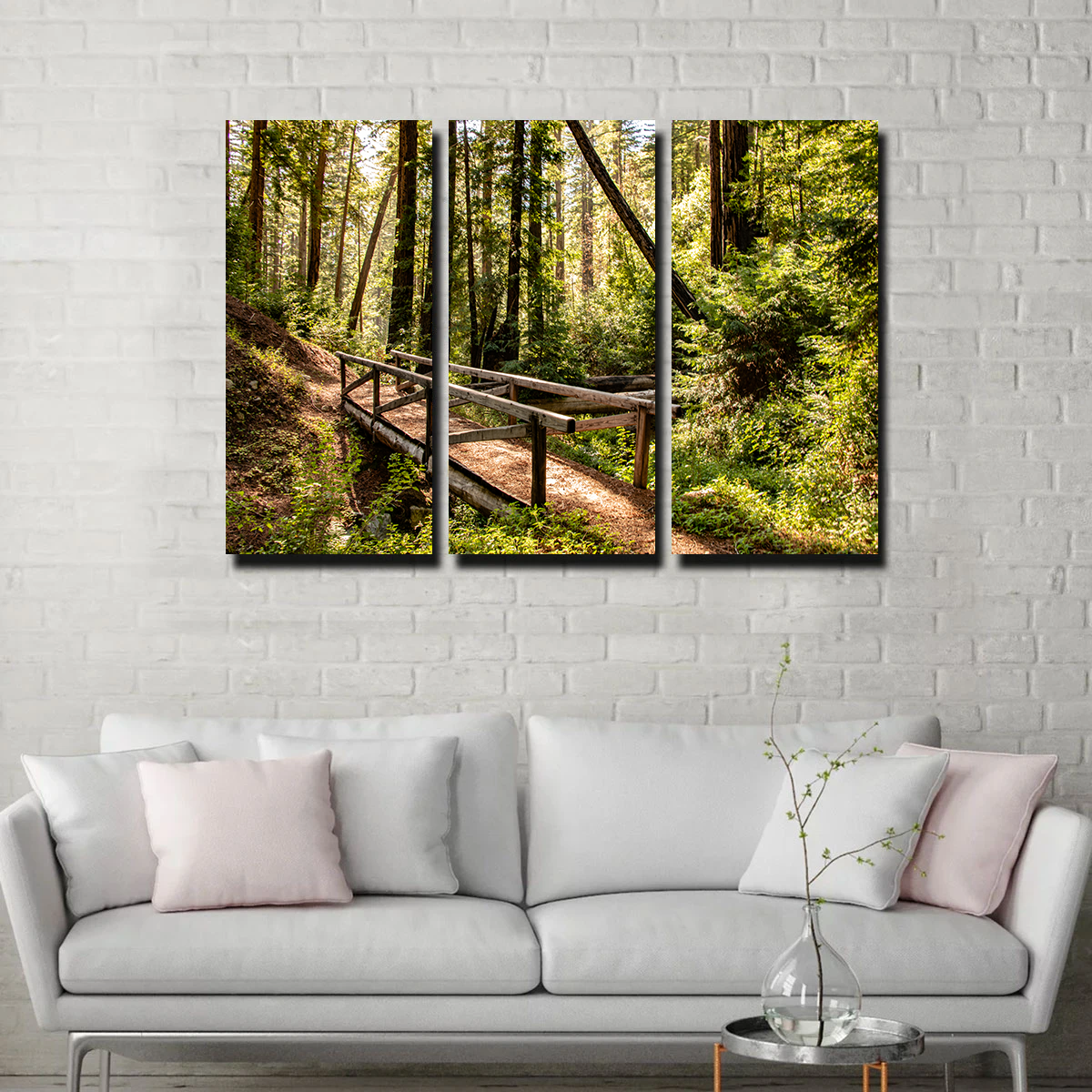 Stunning Ewoldsen Trail Bridge Wall Art by Kyle Sherry