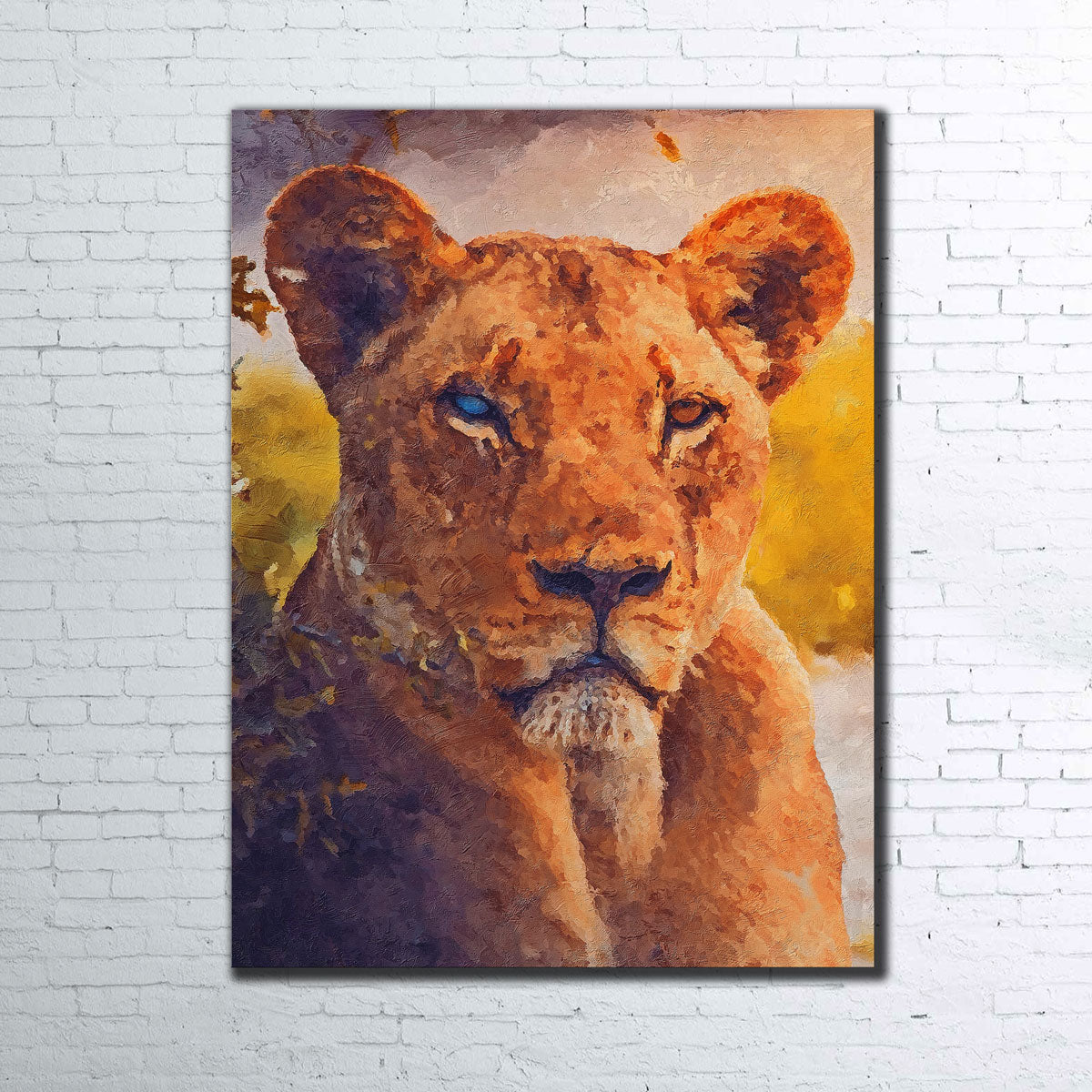 Stunning Tiger 2 Painting Wall Art by Gab Fernando