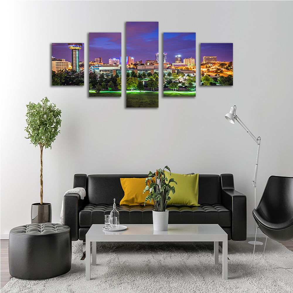Exquisite Knoxville Downtown Wall Art for Stunning Home Decor