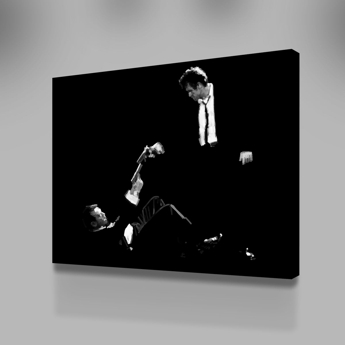 Stunning White Vs Pink Wall Art by Andy Brackpool