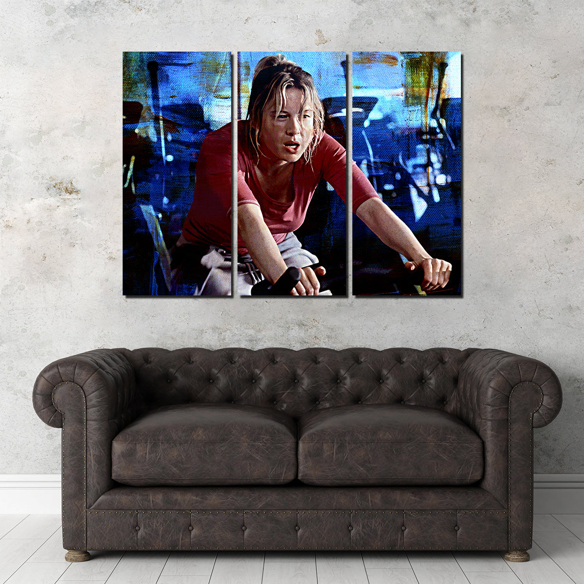Bridget Jones Workout Inspiring Wall Art for Fitness Enthusiasts