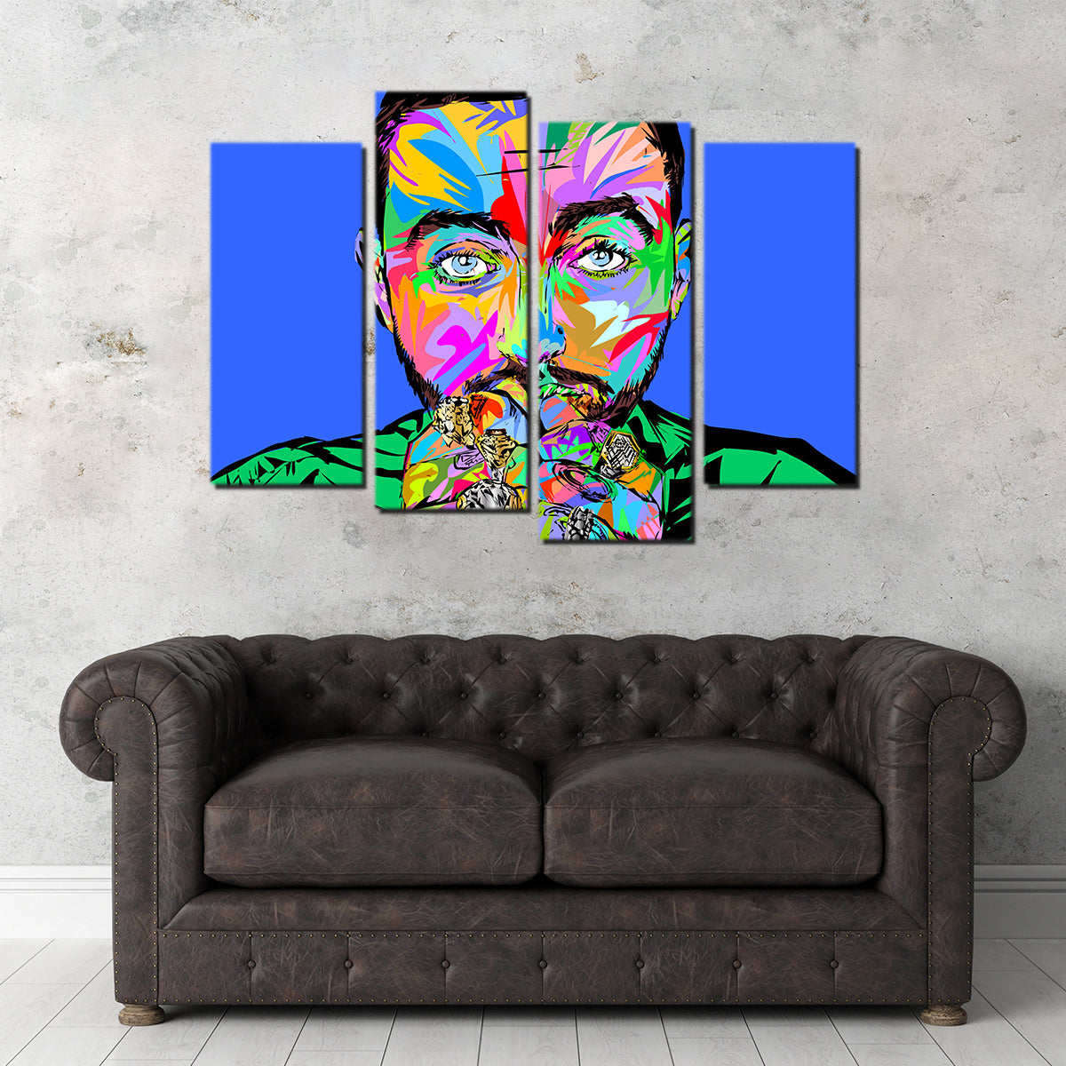 Stunning Macmiller Blue Wall Art for Home Decor