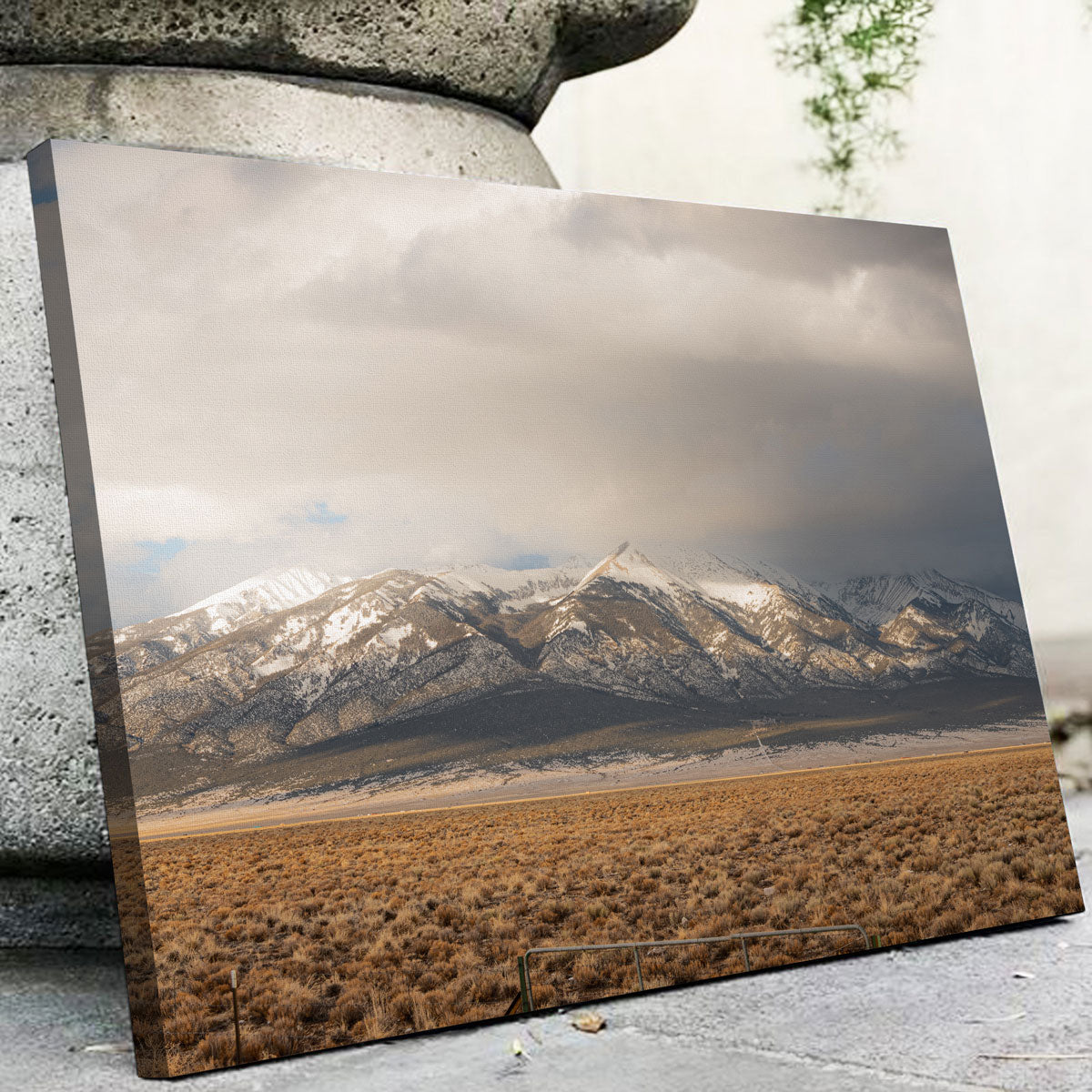 Stunning Mt Blanca Panoramic Wall Art by Kyle Sherry