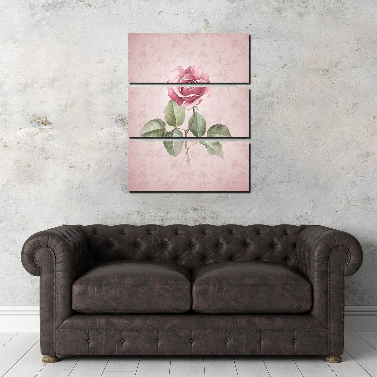 Gorgeous Watercolor Rose Wall Art for Stunning Decor