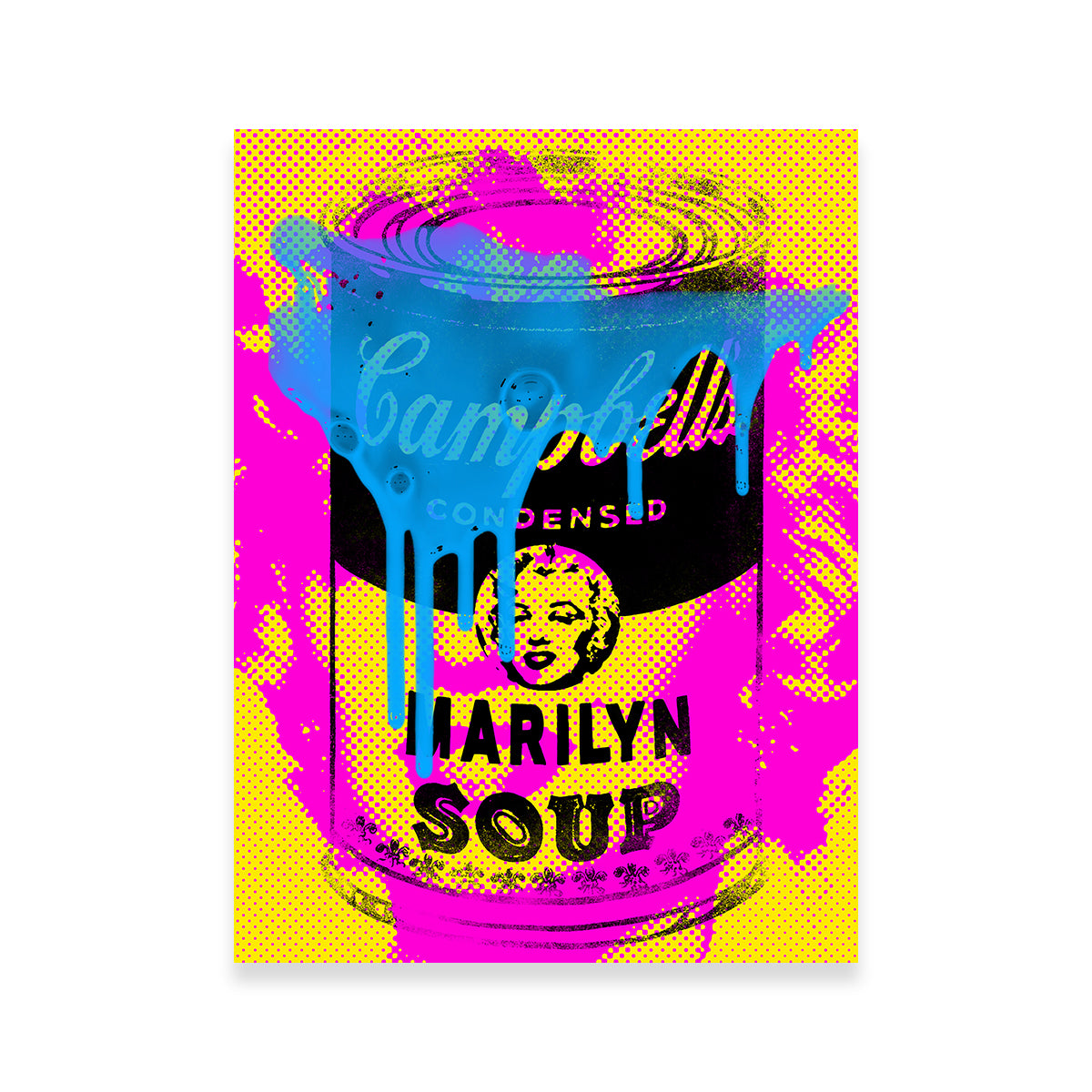Stunning Marilyn Soup Wall Art by Stephen Chambers