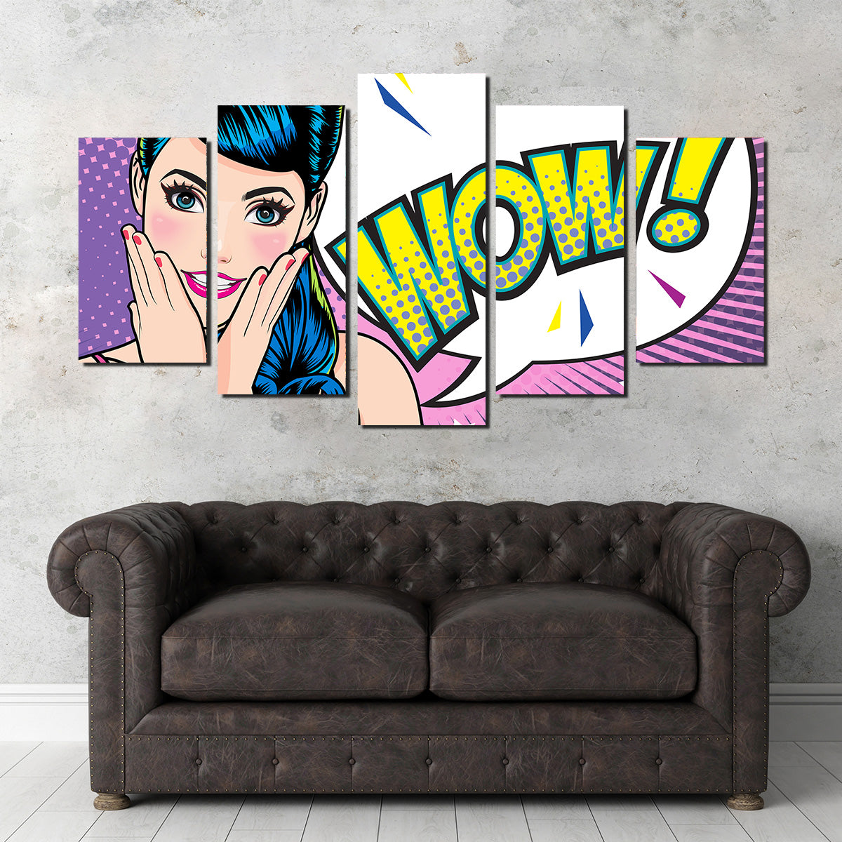 Stunning Wow Wall Art - Ideal for Home Decor