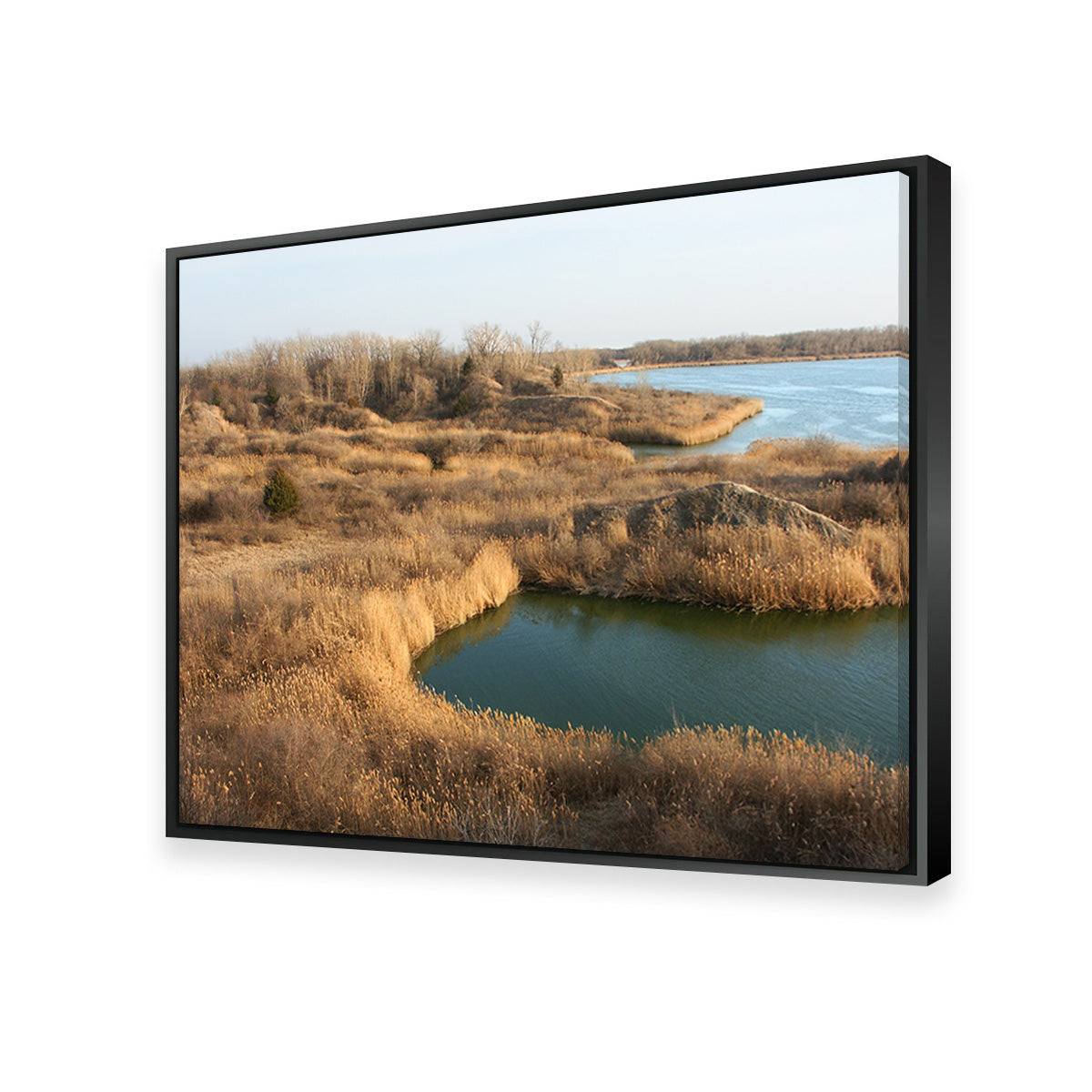 Stunning Mazonia Braidwood State Fish and Wildlife Area Wall Art - Sustainable Pine Frame Canvas