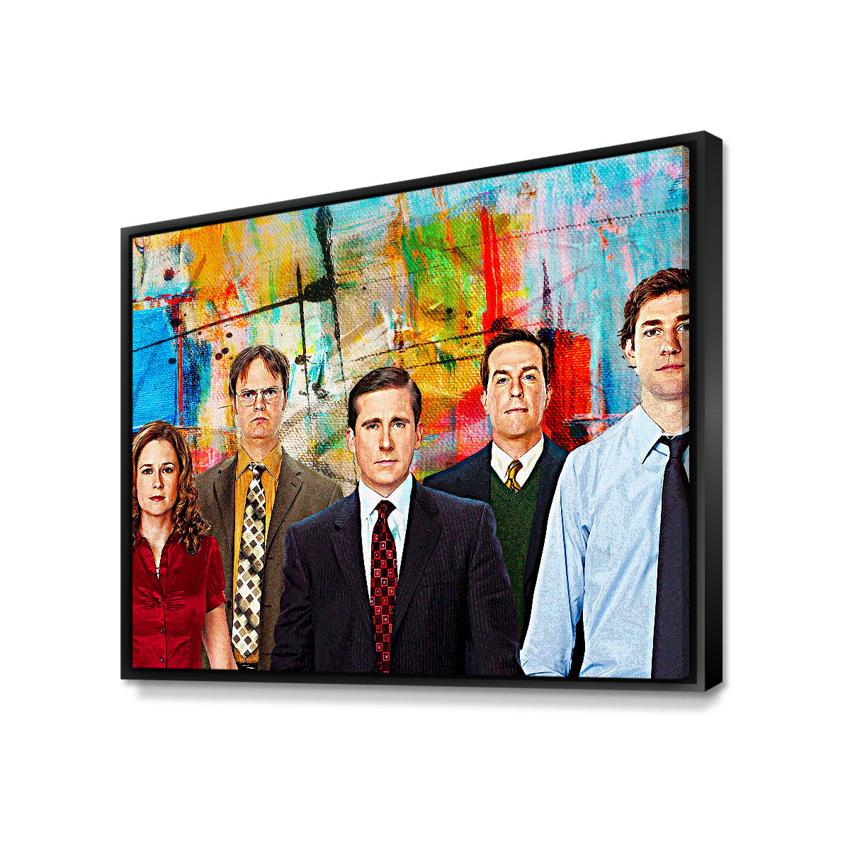 Exquisite The Office Wall Art - Sustainable Pine Wood Framed Museum Quality Canvas