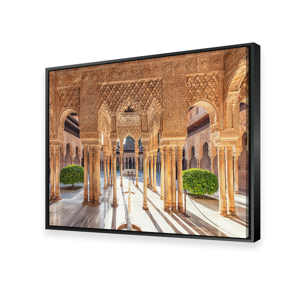 Enchanting Sunlight in the Alhambra Wall Art - Captivating Decor Piece
