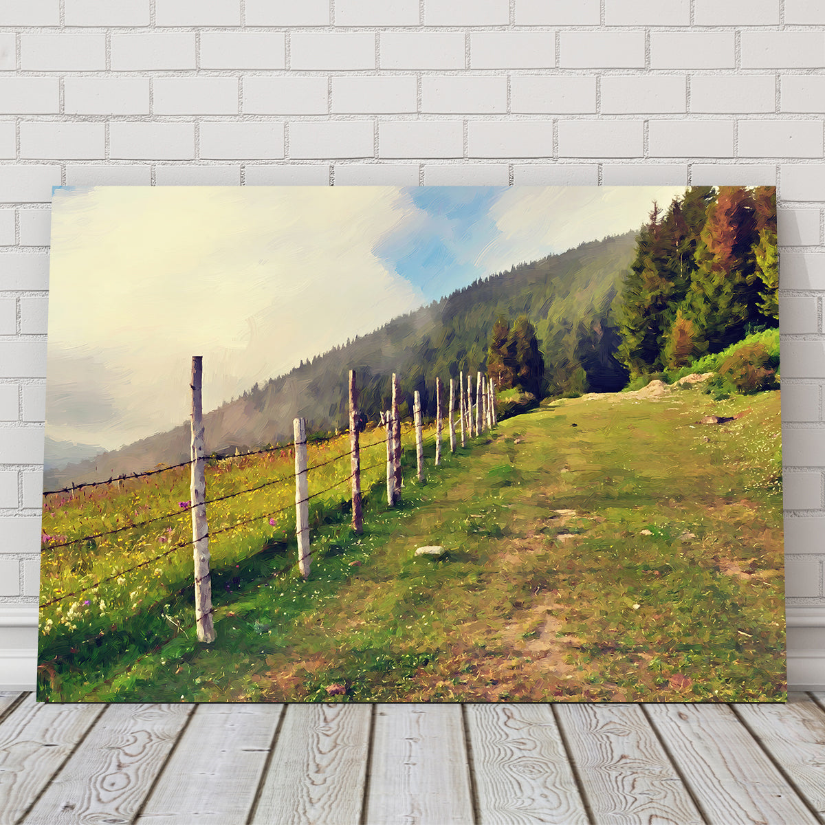 Stunning Uphill Climb Wall Art by Denise Dundon