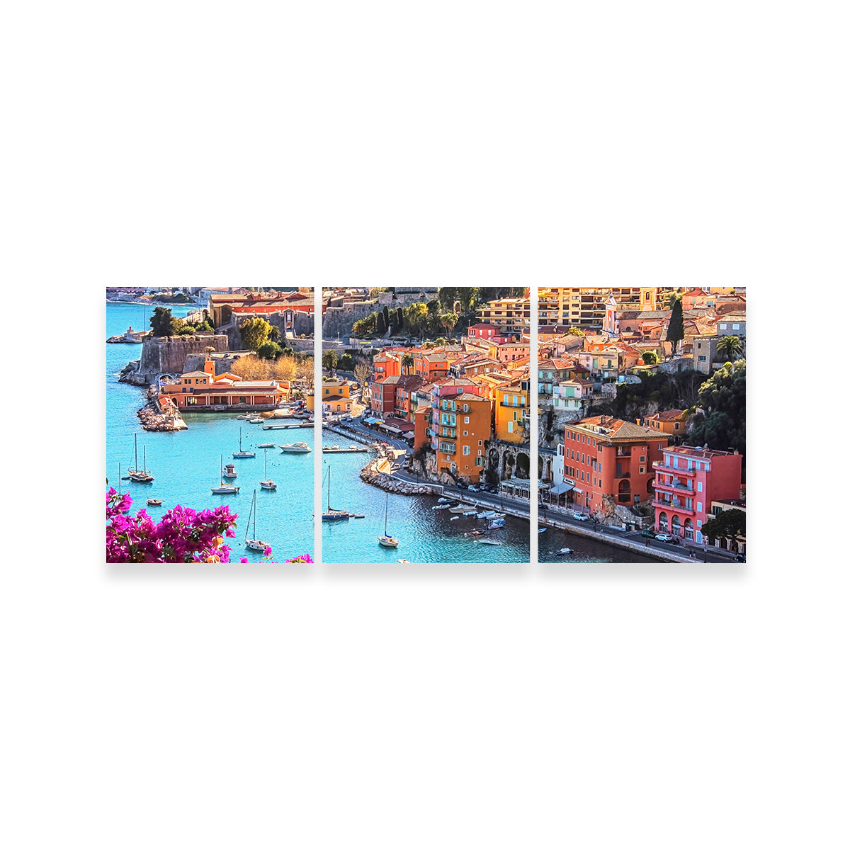 Exquisite Villefranche Wall Art by Manjik Pictures
