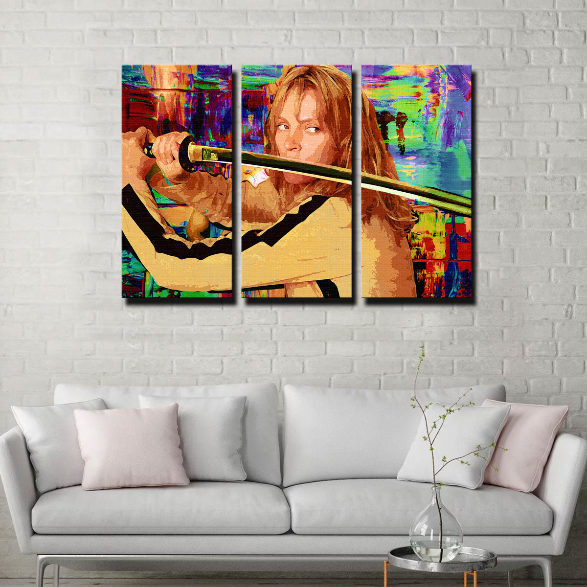 Kill Bill Inspired Wall Art - Stunning Museum-Quality Canvas