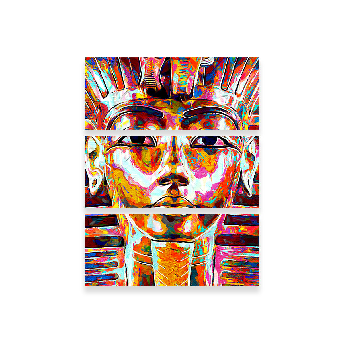 Exquisite King Tut Wall Art by Stephen Chambers