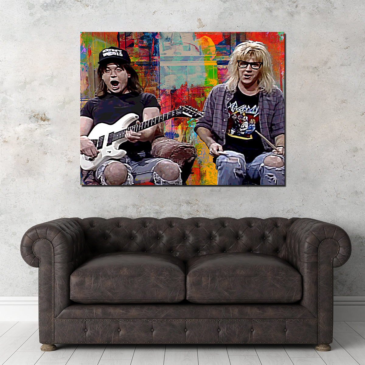 Wayne's World Stunning Wall Art - Museum-Quality Decor