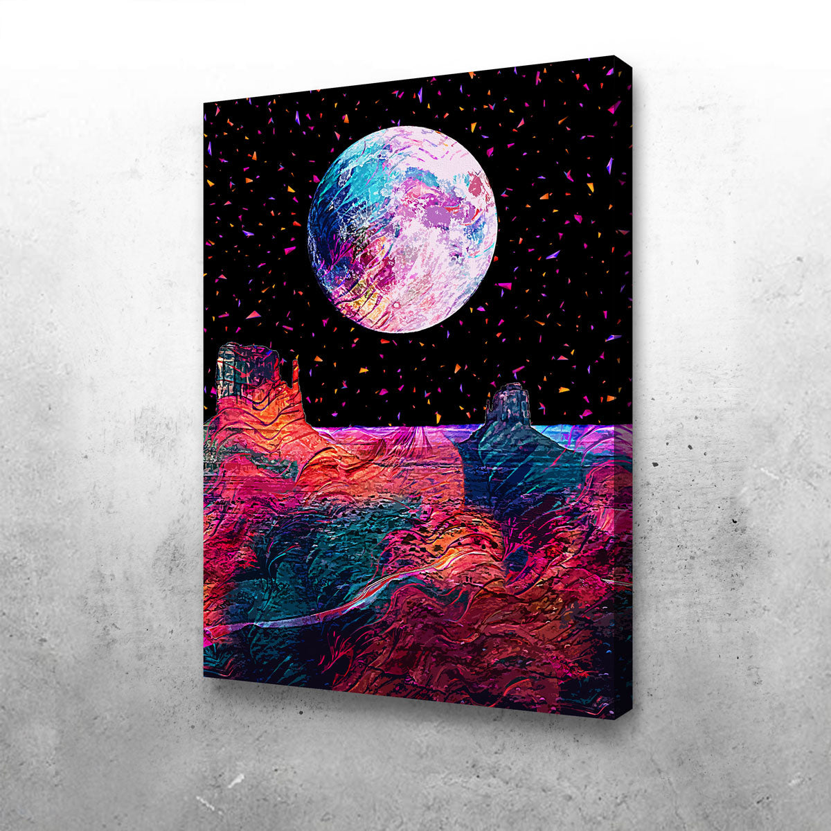 Stunning Moonscape 11 Wall Art by Gab Fernando