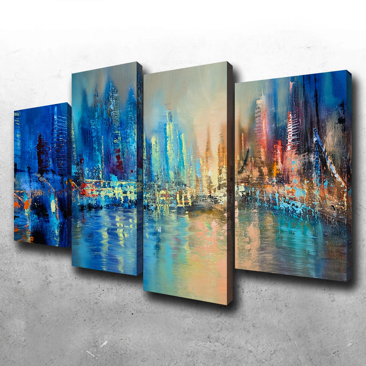 Exquisite The Town Wall Art by Annette Schmucker