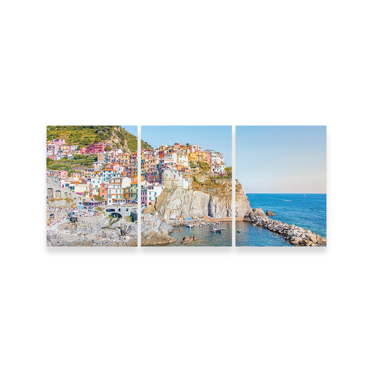 Exquisite Manarola Wall Art by Manjik Pictures