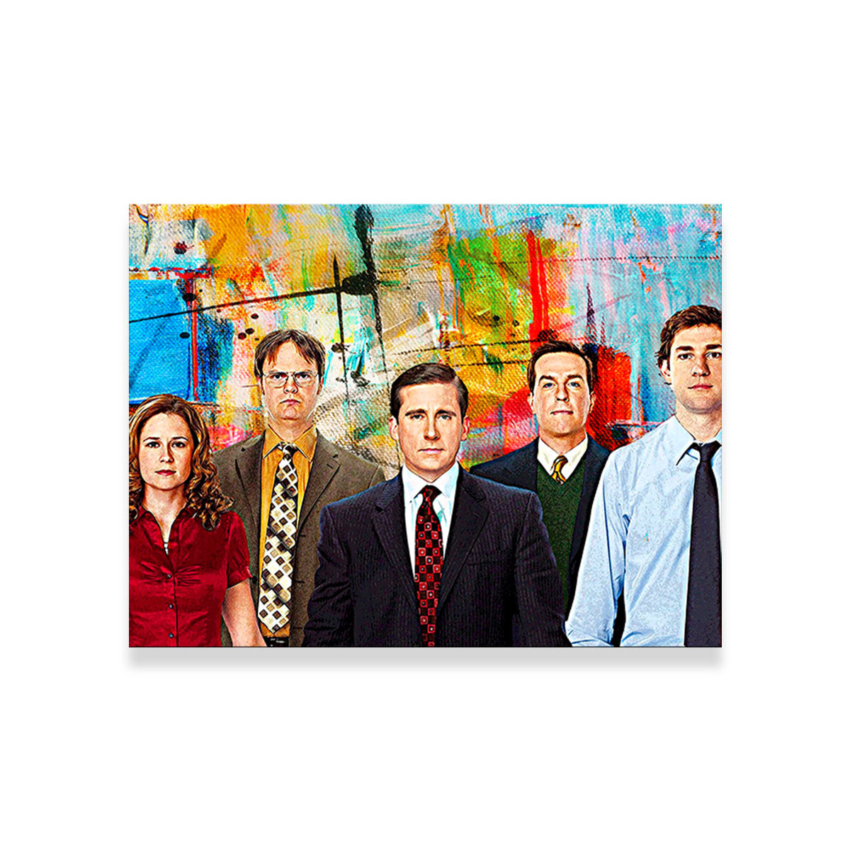 Exquisite The Office Wall Art - Sustainable Pine Wood Framed Museum Quality Canvas