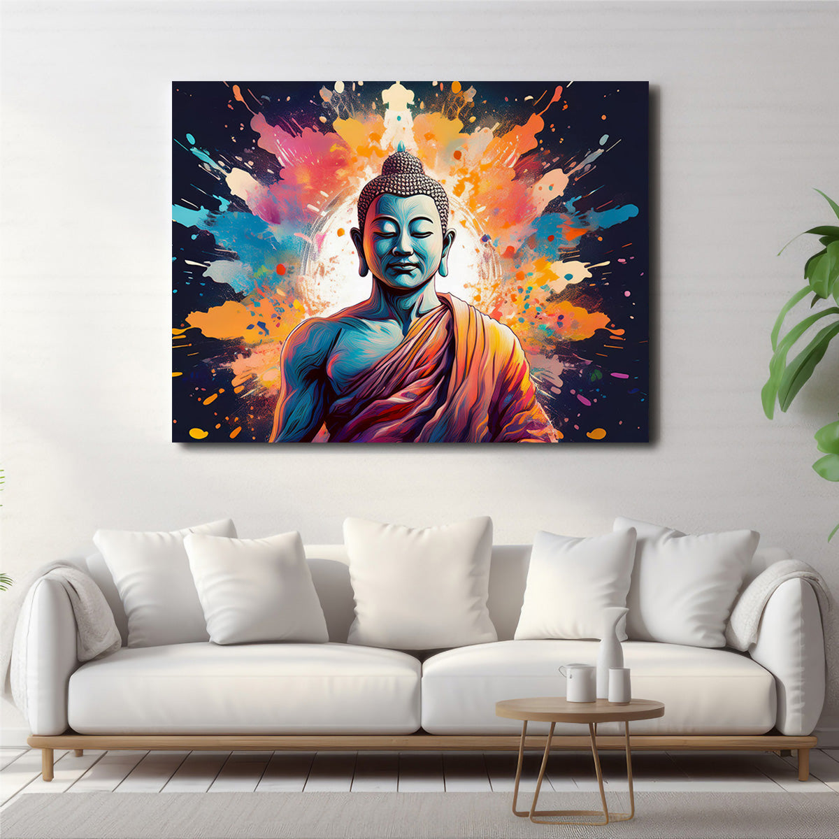 Exquisite Buddha Art Print on Museum-Quality Canvas